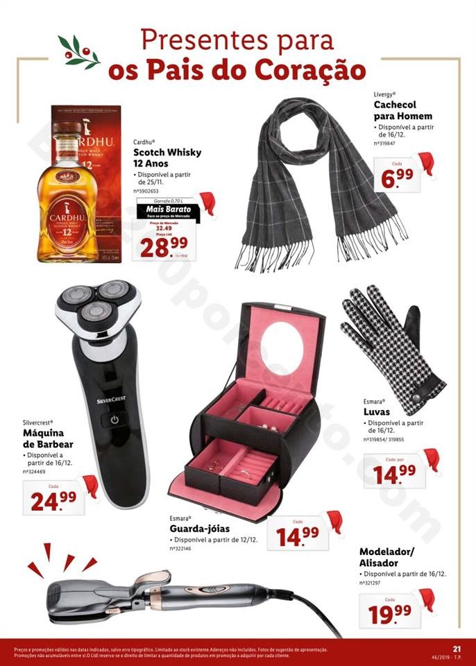 Folheto LIDL Presentes de Natal 11  novembro p21.j