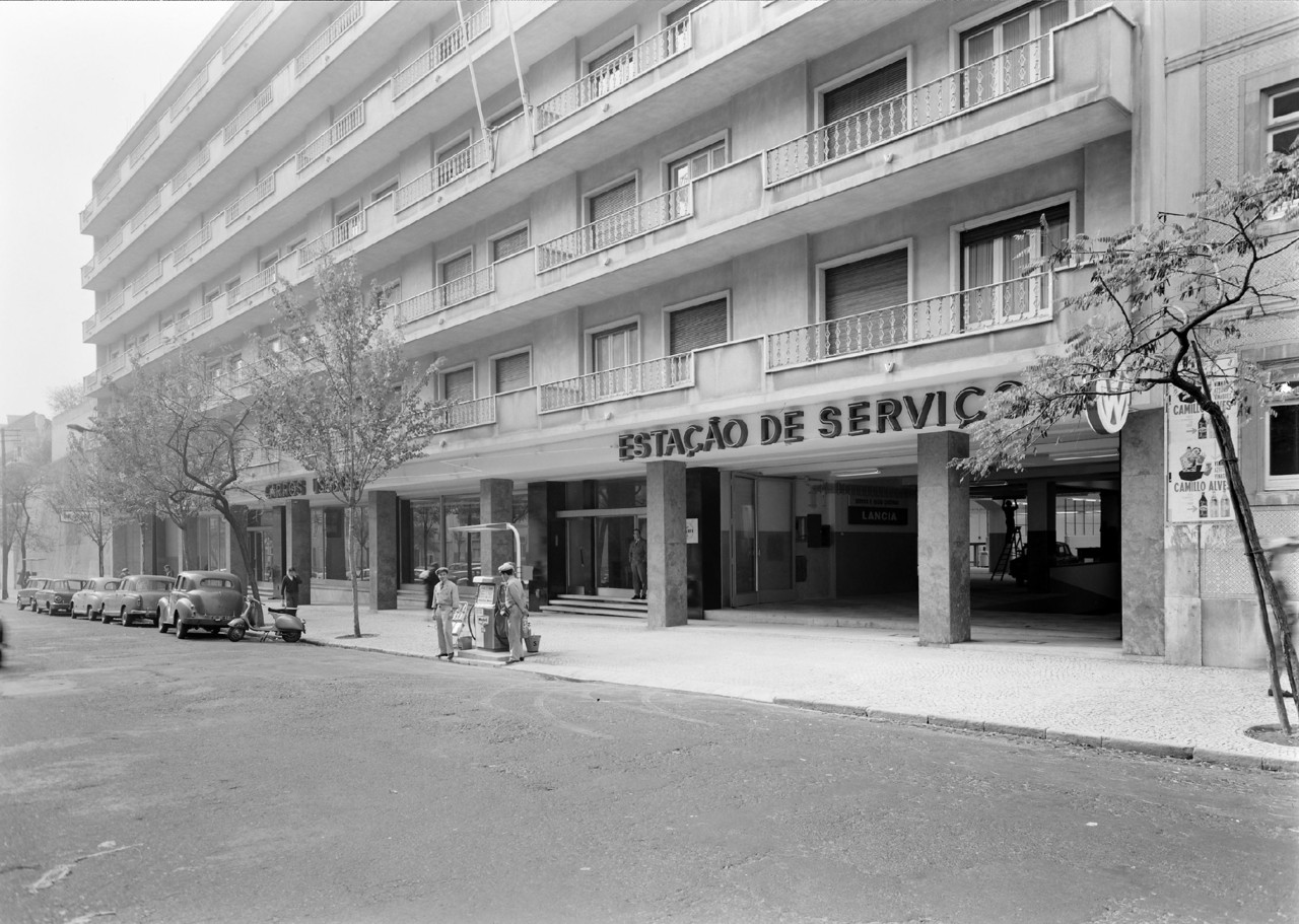 Estação de Serviços, S. Jorge de Arroios (H. Novais, 1930-80)