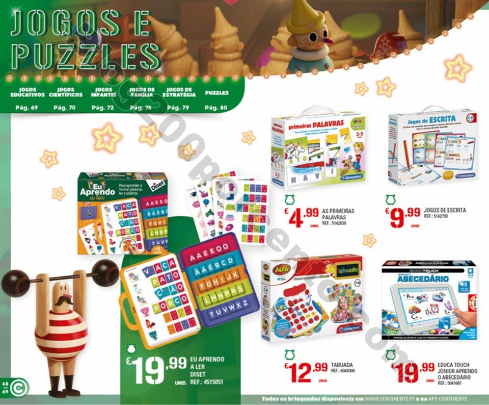 catálogo brinquedos continente 13 novembro a 9 de