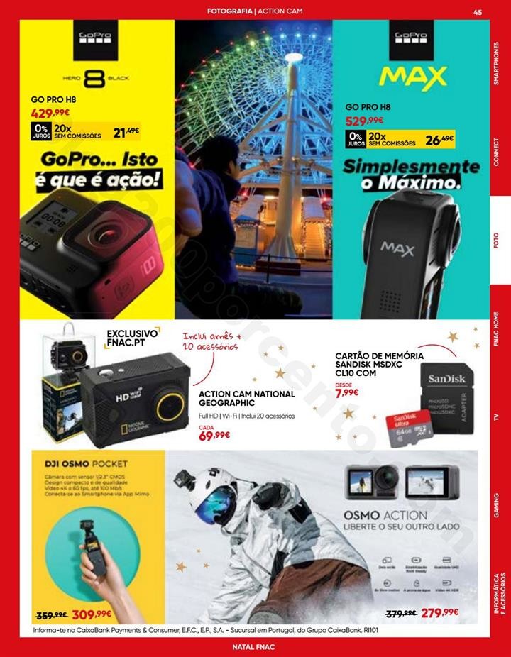Antevisão Folheto FNAC Natal Tecnologia Promoçõ