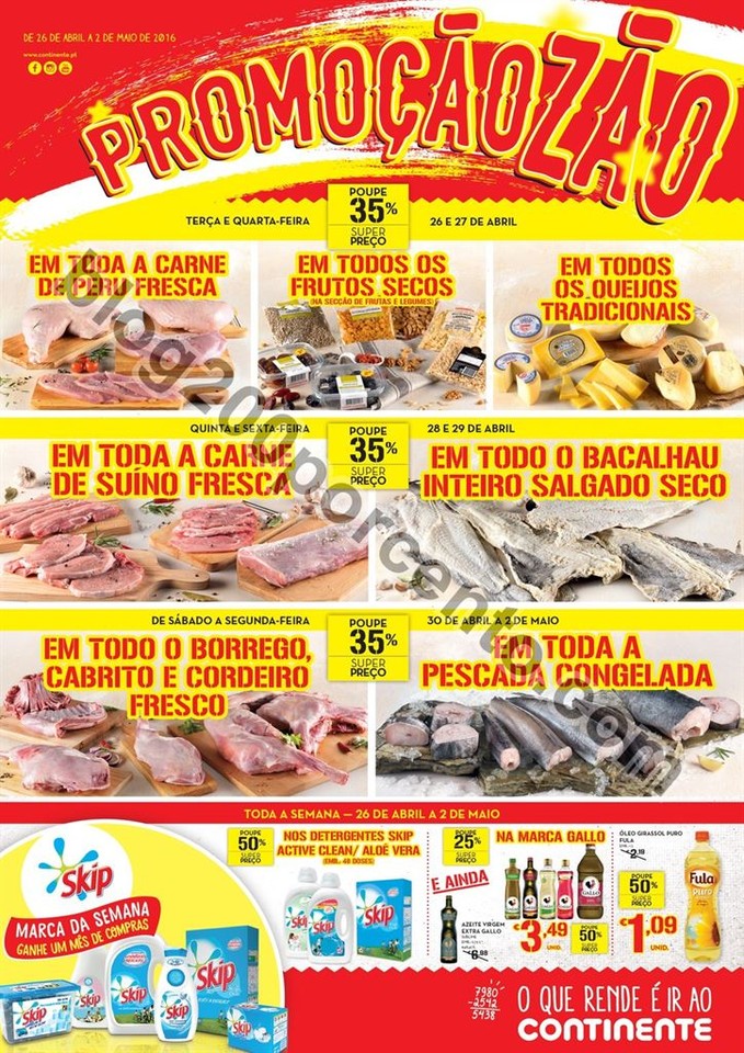 Antevisão Folheto CONTINENTE promoções de 26 ab