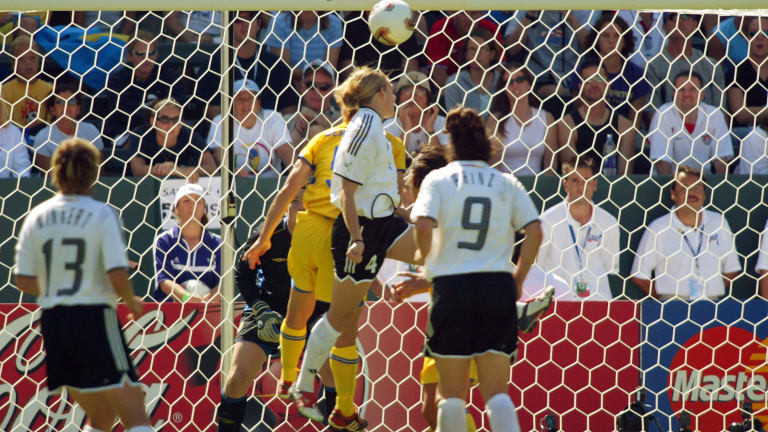 O golo de Künzer O golo de Künzer