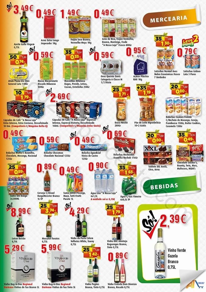 Antevisão Folheto A NOSSA LOJA Promoções de 28 