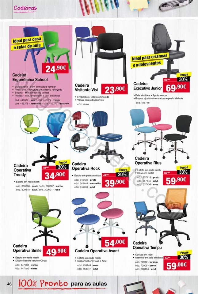 Antevisão Folheto STAPLES Regresso às aulas de 1