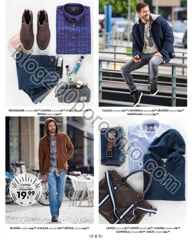Novo Folheto CONTINENTE Moda Outono - Inverno prom