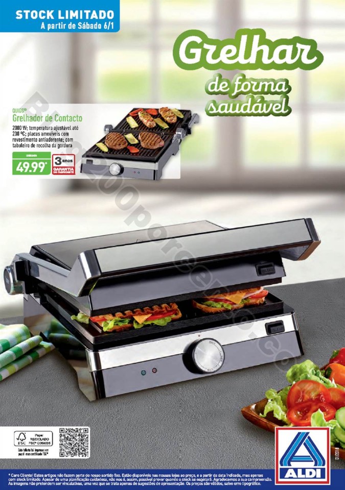 Antevisão Folheto ALDI Promoções a partir de 3 