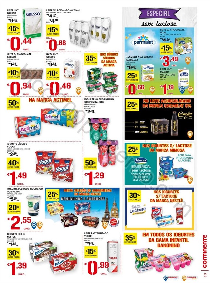 Antevisão Folheto CONTINENTE Promoções de 16 a 