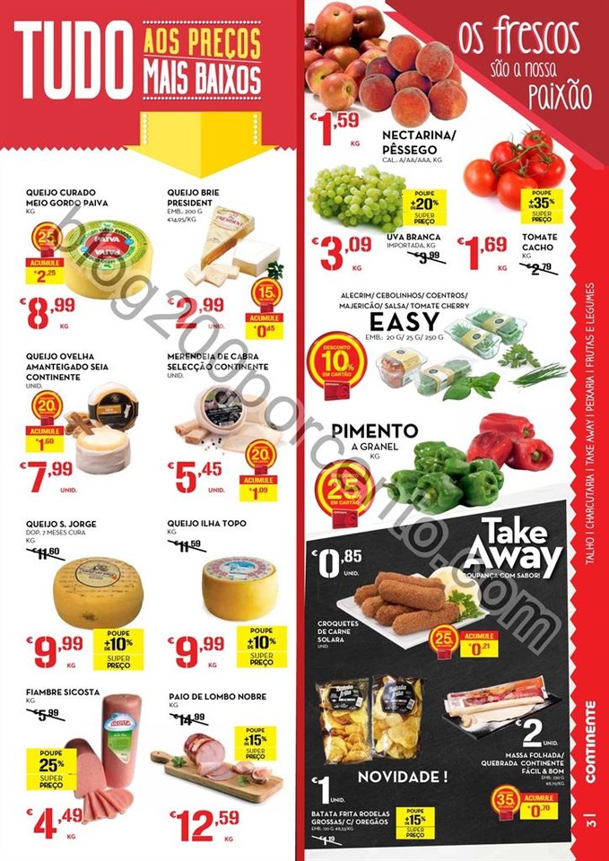 Antevisão Folheto CONTINENTE - MODELO Açores pro