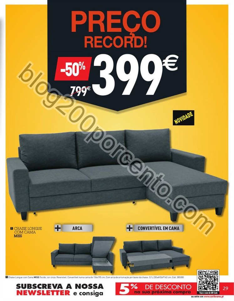 Antevisão Folheto CONFORAMA Promoções de 28 jul