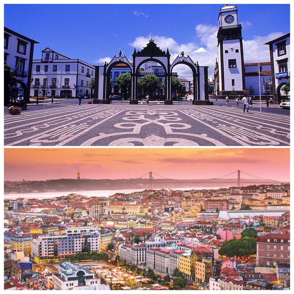 Ponta Delgada e Lisboa.JPG Ponta Delgada e Lisboa.JPG