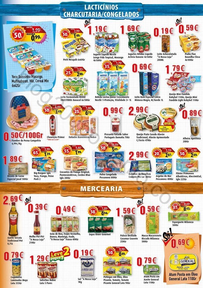 Antevisão Folheto A NOSSA LOJA Promoções de 3 a