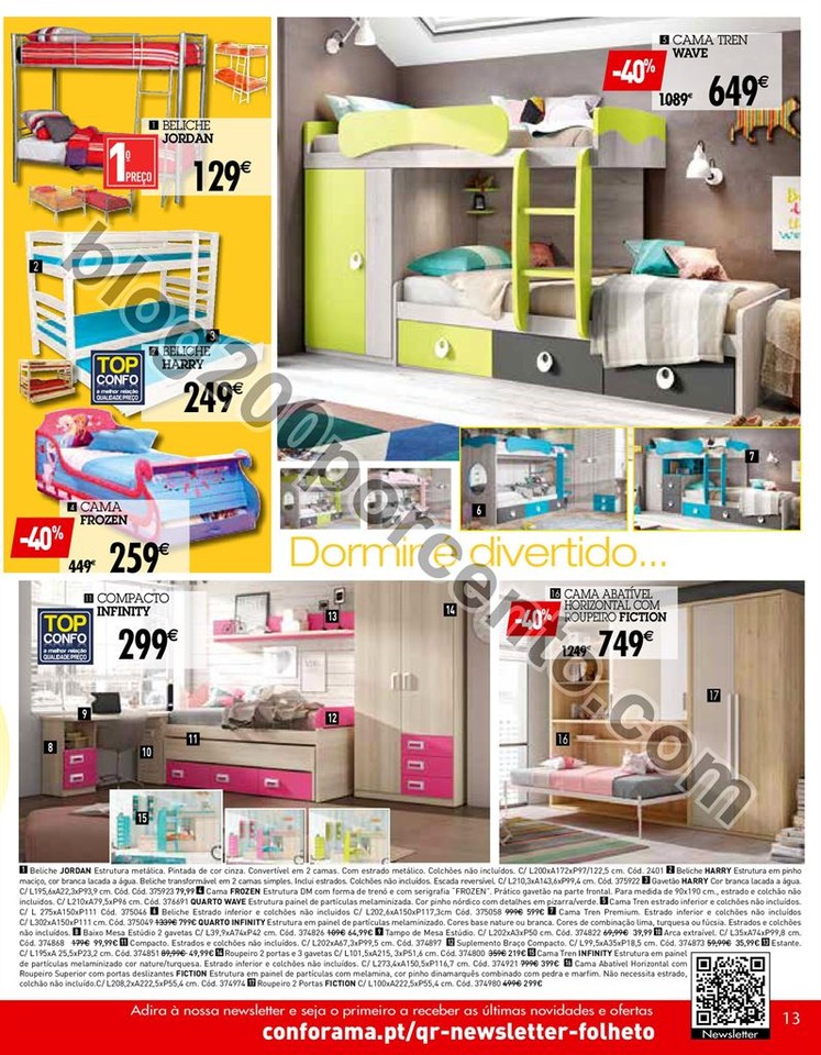 Antevisão Folheto CONFORAMA Nacional promoções 