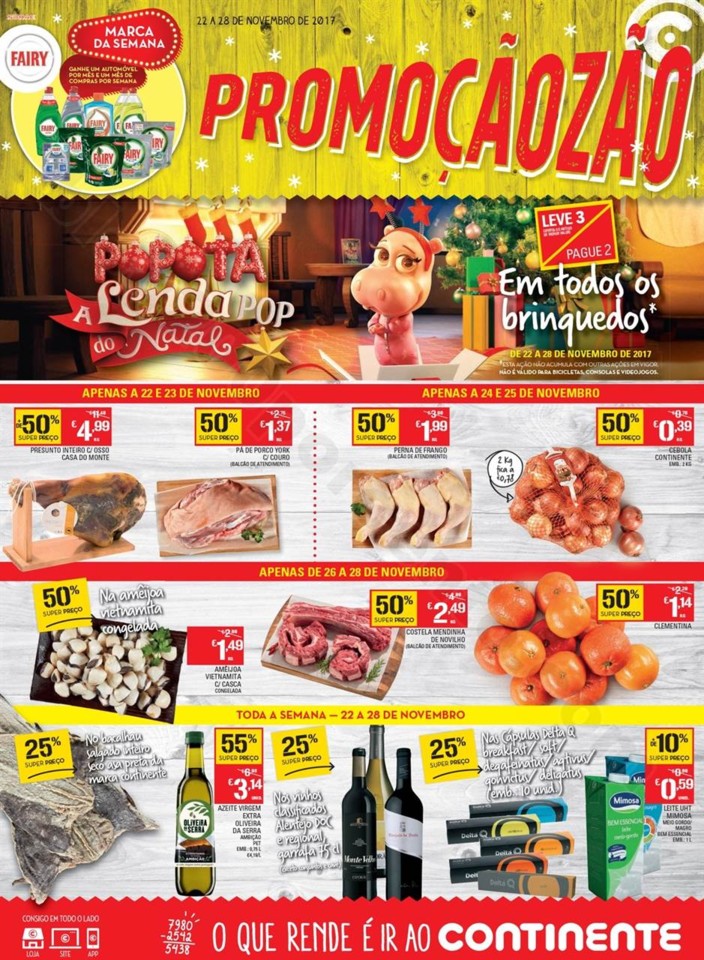Antevisão Folheto CONTINENTE Madeira Promoçãoz