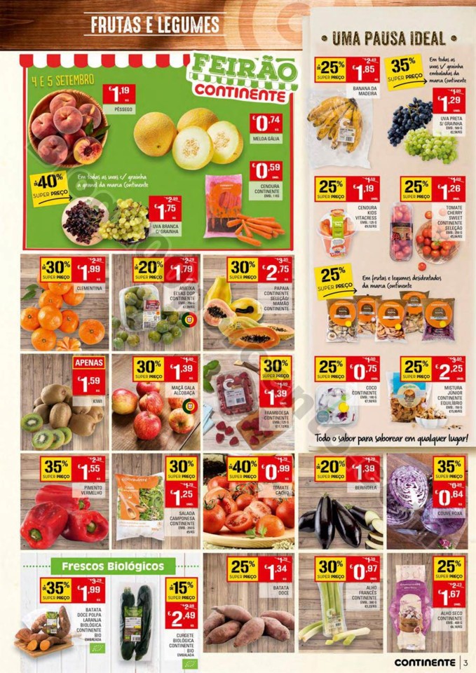 Antevisão Folheto CONTINENTE Promoções de 4 a 1