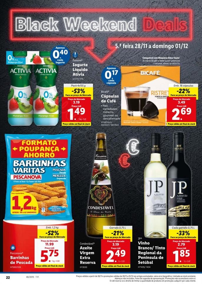 Antevisão Folheto LIDL Promoções a partir de 25