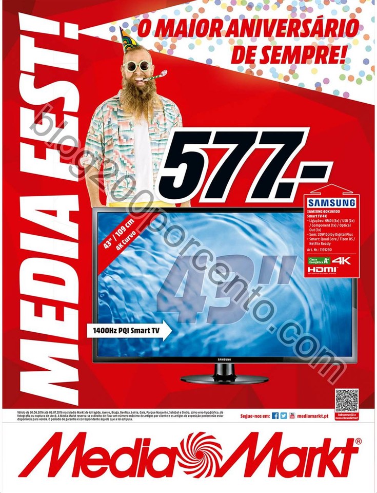 Antevisão Folheto MEDIA MARKT Promoções de 30 j