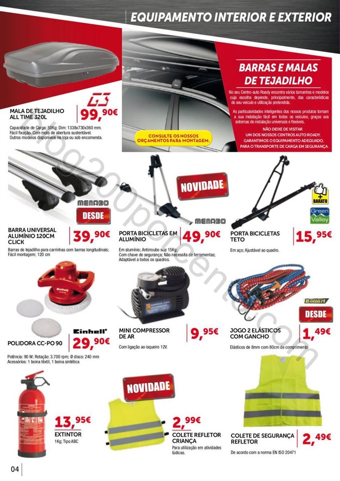Antevisão Folheto ROADY Promoções de 30 março 