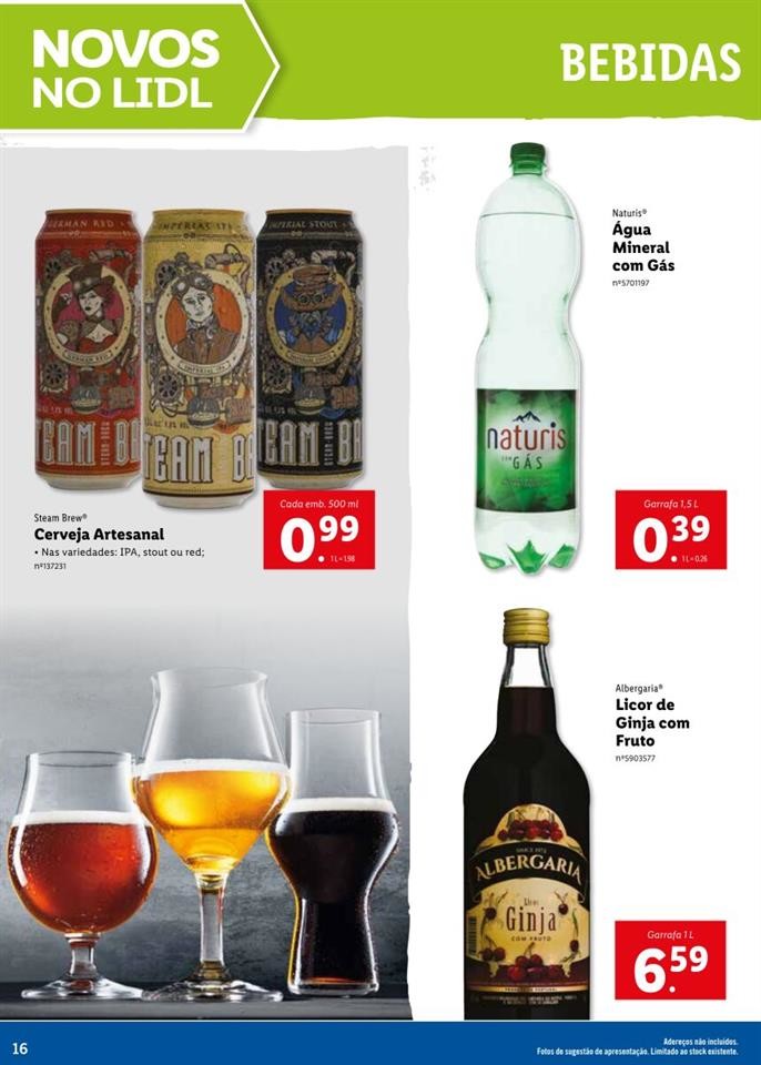 Antevisão Folheto LIDL Novidades a partir de 28 o