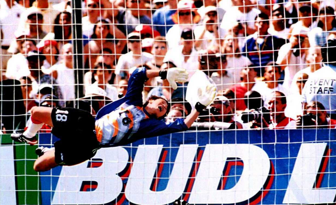 Espetáculo chegou às balizas Espetáculo chegou às balizas