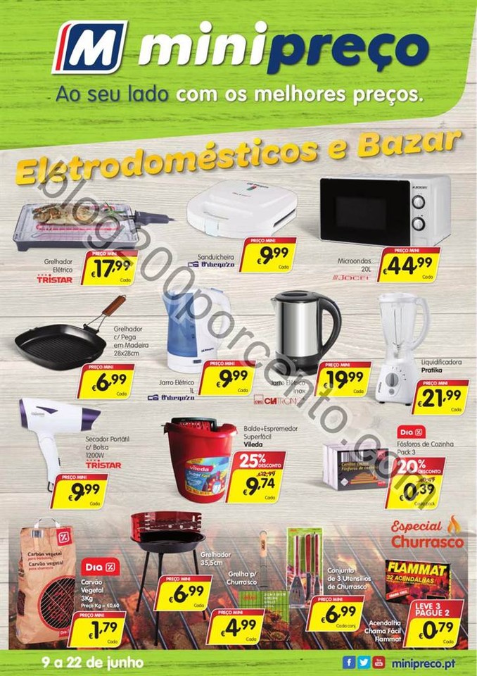 Antevisão Folheto MINIPREÇO Bazar promoções de