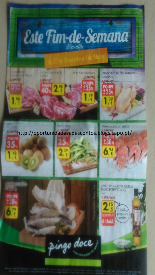 Folheto Pingo Doce 27 fevereiro a 1 março Pág.1. Folheto Pingo Doce 27 fevereiro a 1 março Pág.1.