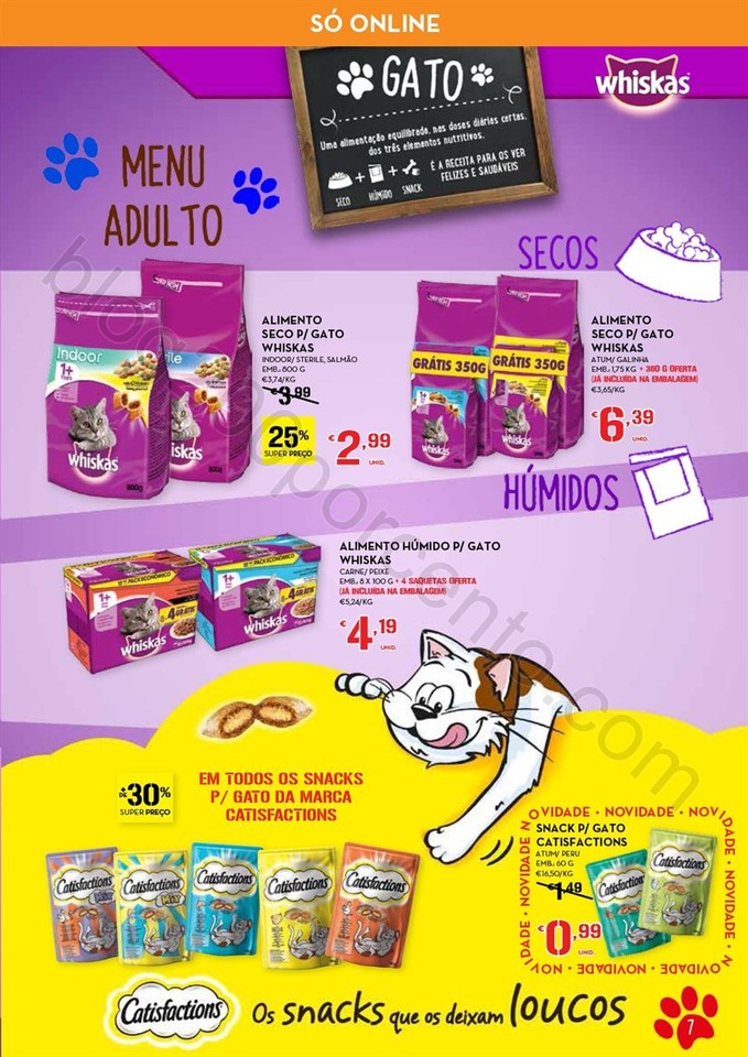 Novo Folheto CONTINENTE Alimentação animal exclu