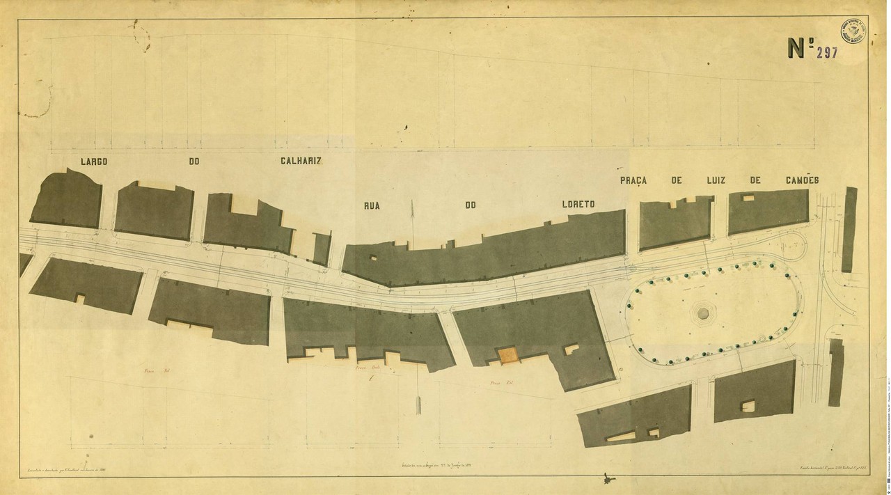 Levantamento topográfico de Francisco Goullard, n