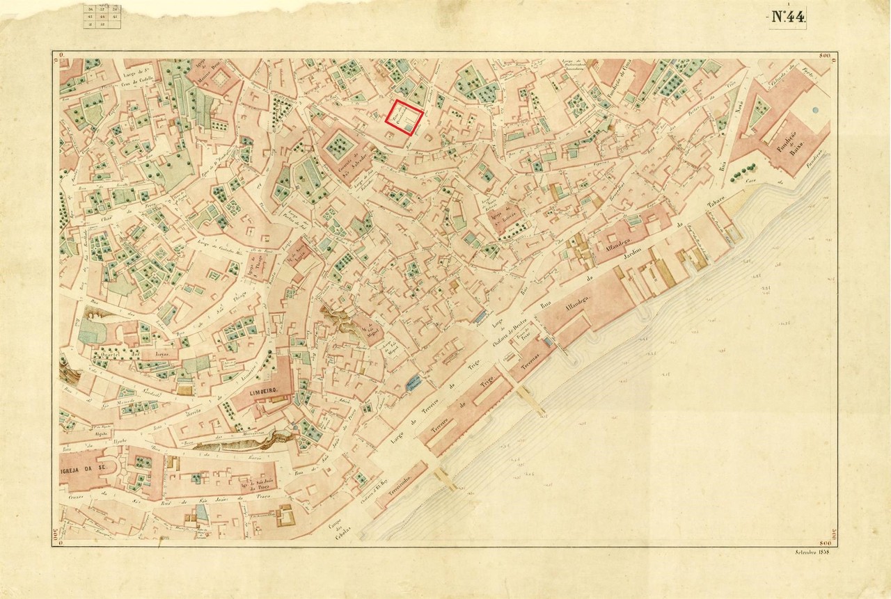 Atlas da carta topográfica de Lisboa, n.º 44, 18