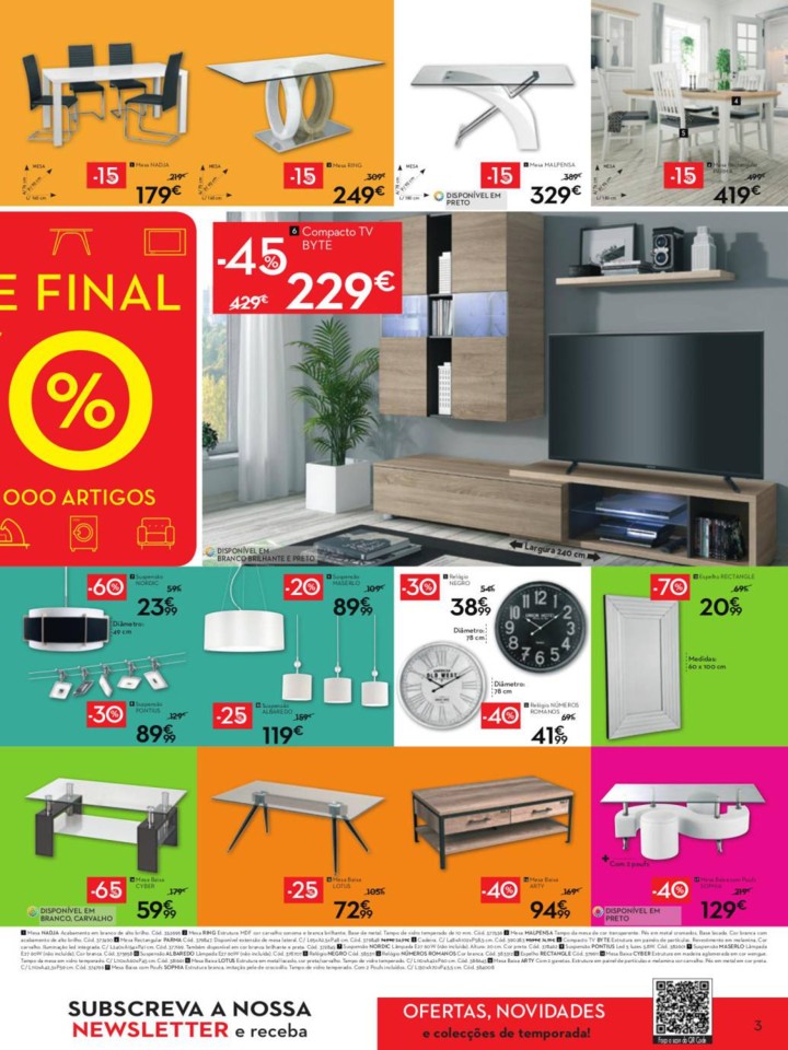Antevisão Folheto Saldos CONFORAMA Promoções de