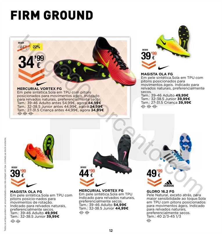 Novo Folheto SPORT ZONE Especial Futebol promoçõ