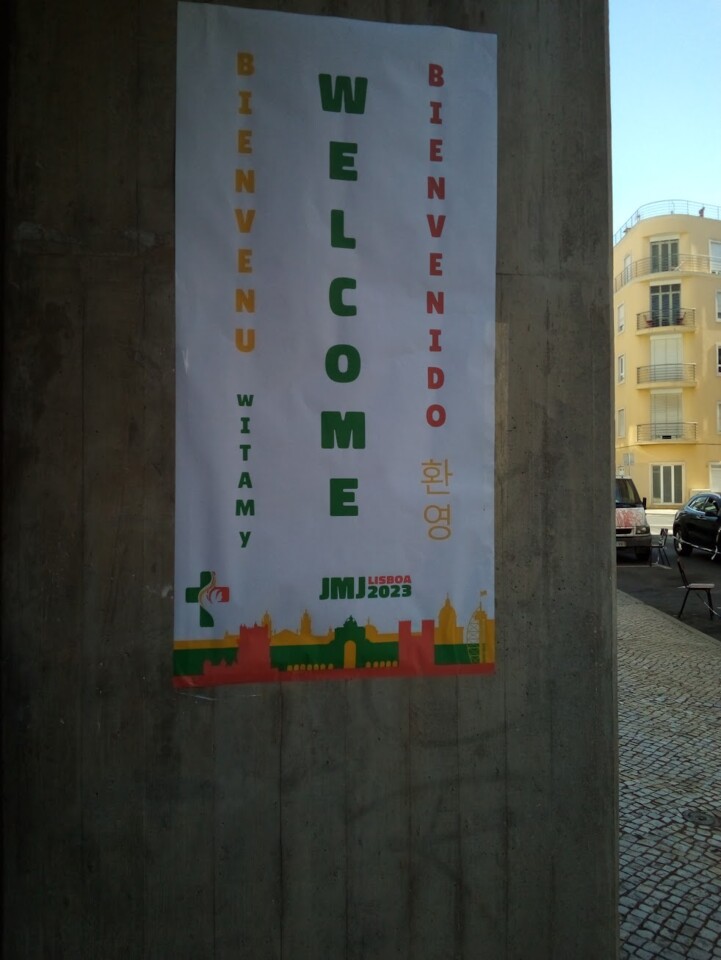 «Welcome J.M.J.», Lisboa, 2023