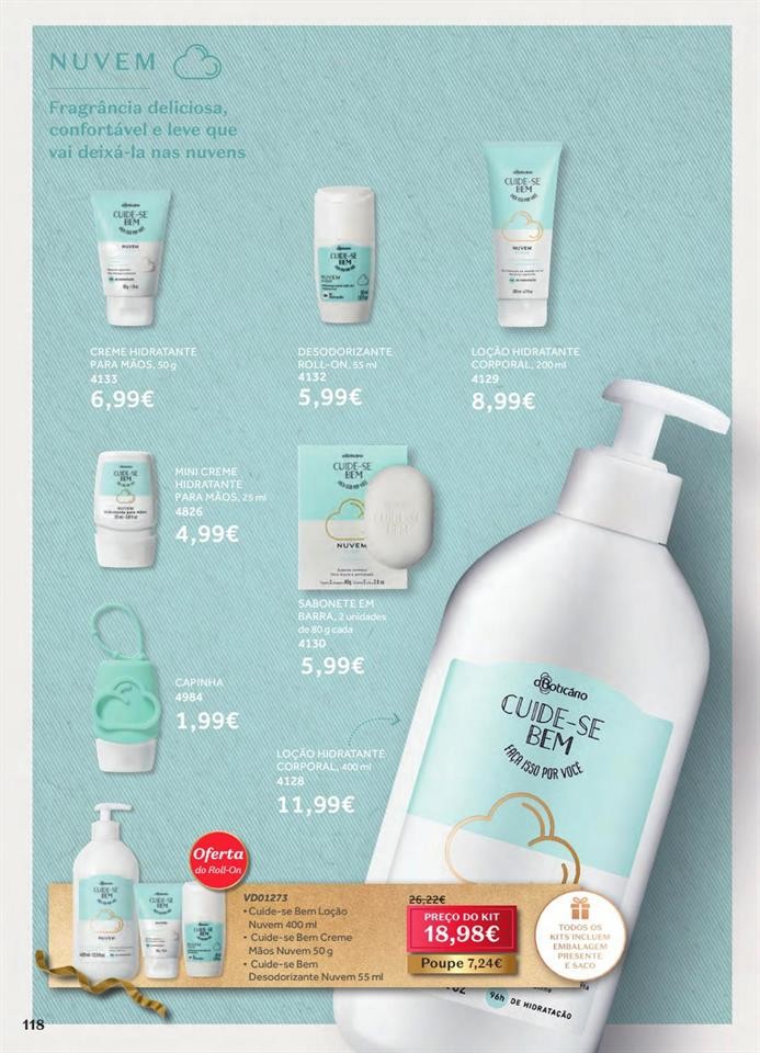 Antevisão Folheto BOTICÁRIO Natal promoções de