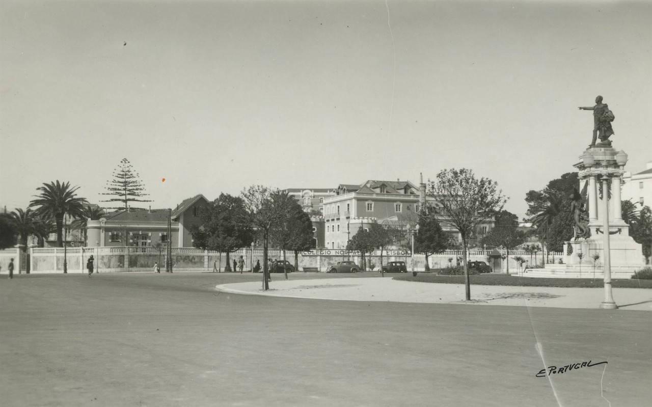 Colégio Normal de Lisboa, 1938, foto de Eduardo P