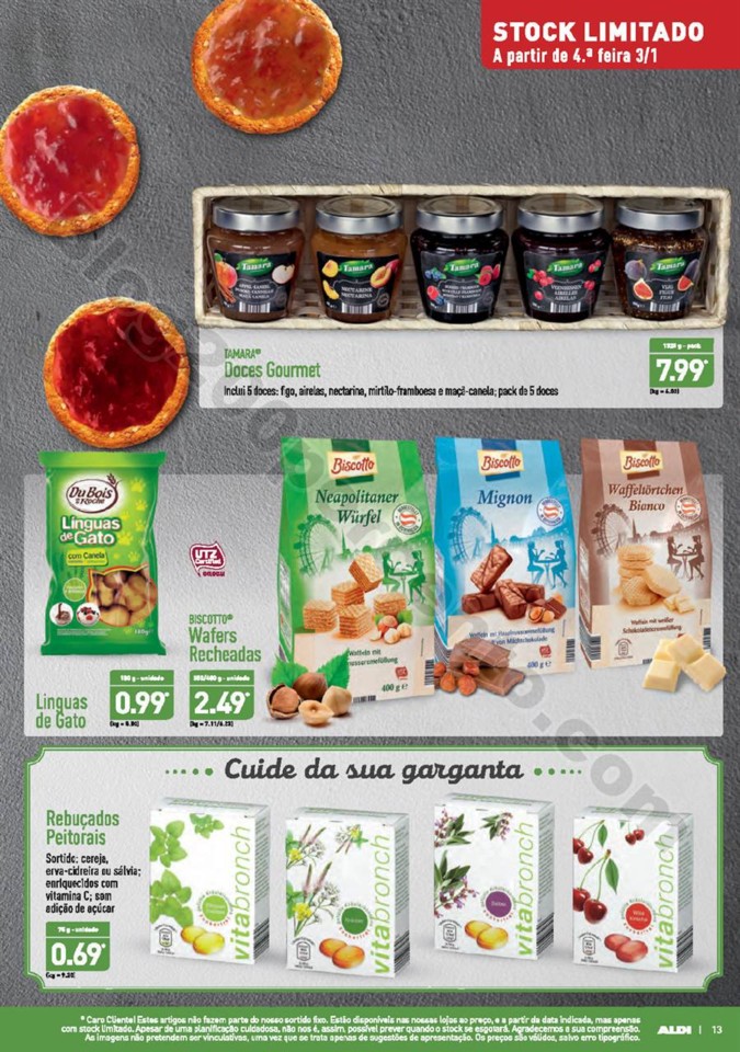 Antevisão Folheto ALDI Promoções a partir de 3 