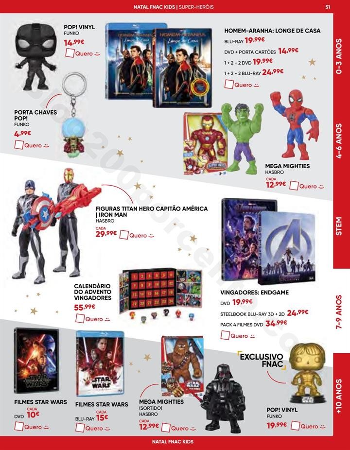 Antevisão Folheto Natal FNAC Kids promoções at