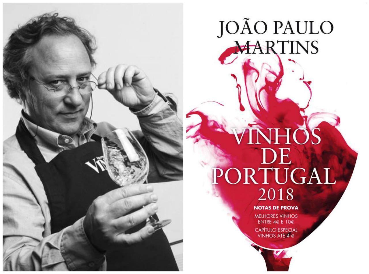 João Paulo Martins lança Vinhos de Portugal 2018 João Paulo Martins lança Vinhos de Portugal 2018