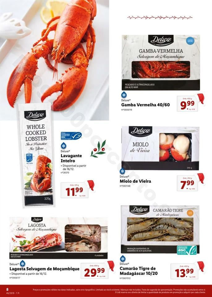 Folheto LIDL Presentes de Natal 11  novembro p8.jp