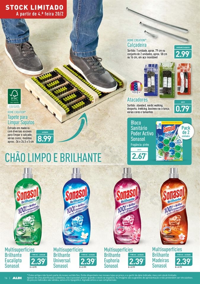 Antevisão Folheto ALDI Promoções a partir de 20