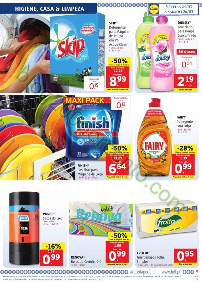 Antevisão Folheto LIDL Promoções de 24 a 30 mar