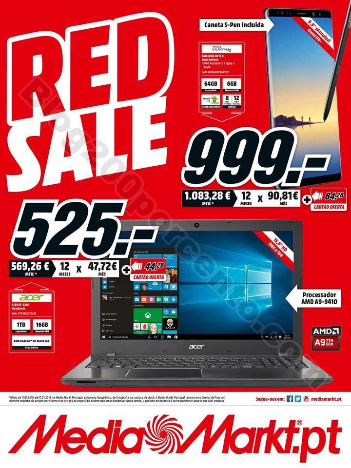 Antevisão Folheto MEDIA MARKT Promoções de 11 a