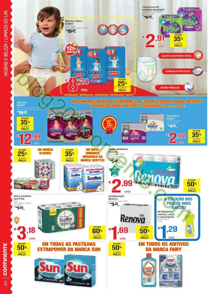 Antevisão Folheto CONTINENTE Promoções de 1 a 7