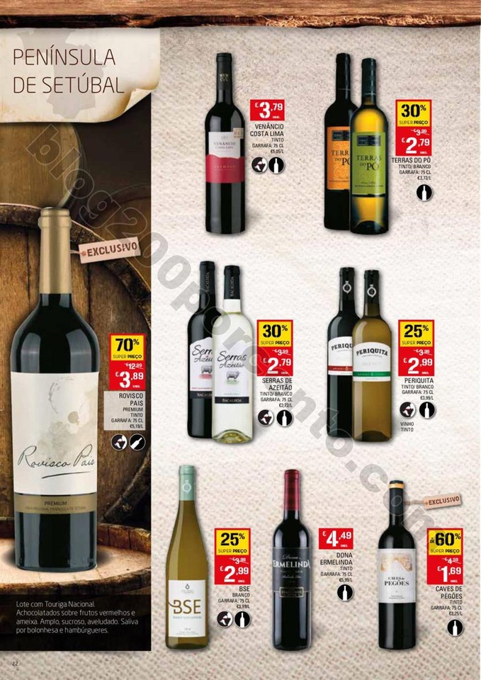 Antevisão Folheto CONTINENTE Vinhos promoções d
