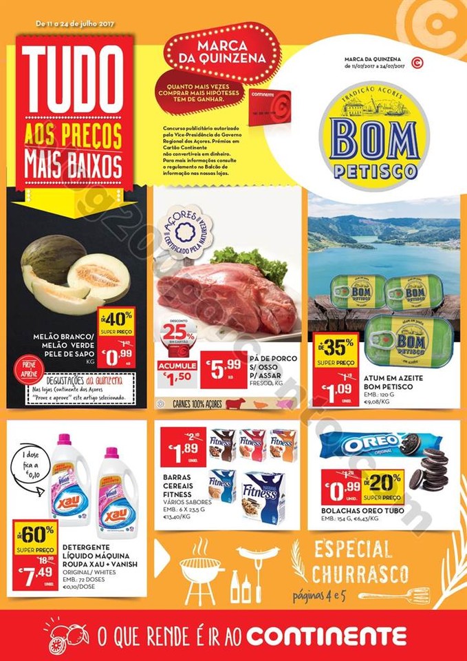 Antevisão Folheto CONTINENTE Açores promoções 