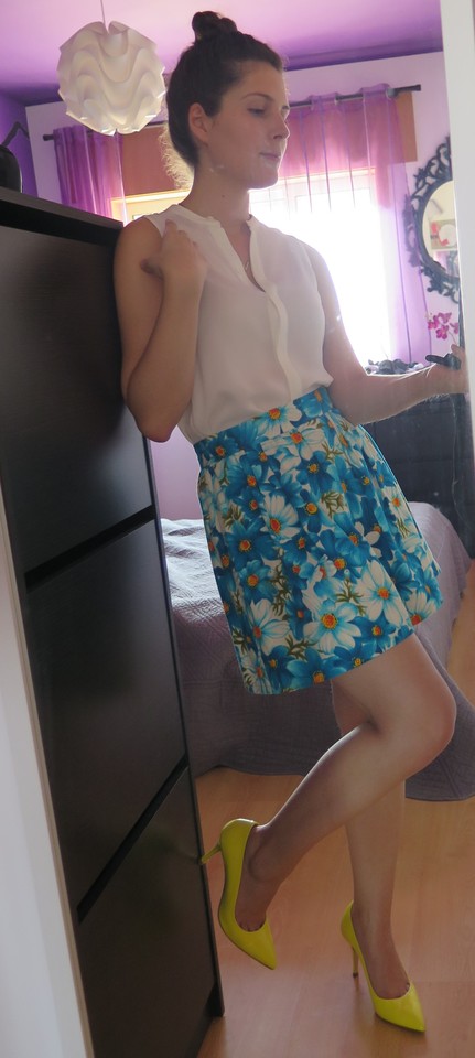 Look Sapatos Amarelos