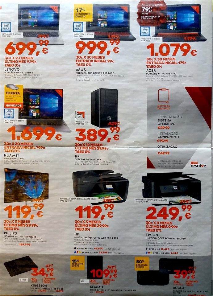 antevisão folheto worten promoções de 31 janeir