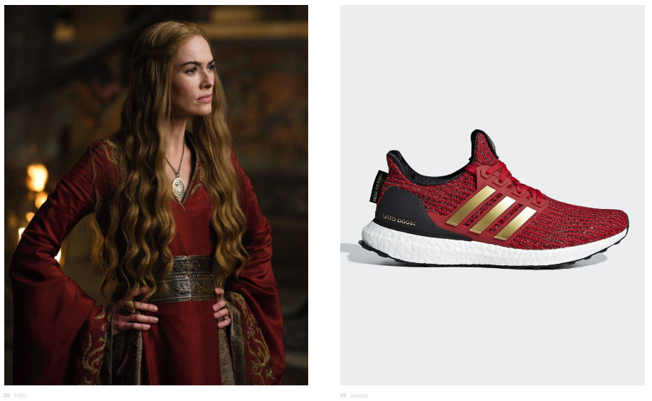 ‘Game of Thrones’ x adidas Ultra Boost  All Co