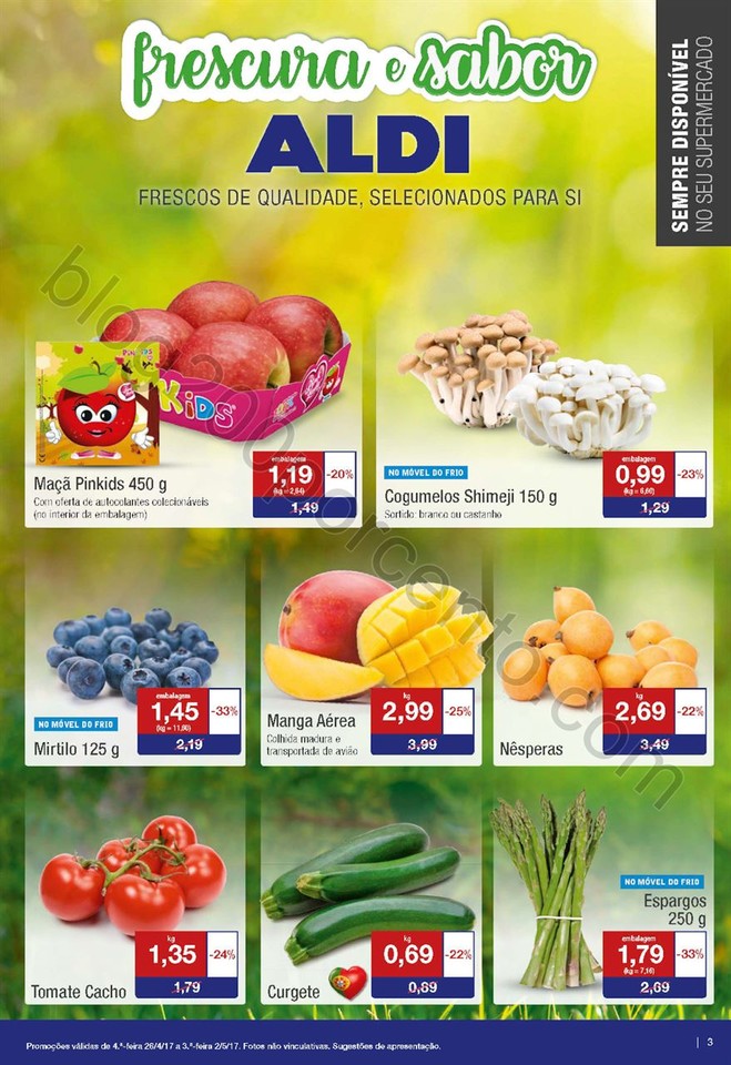 Antevisão Folheto ALDI Promoções a partir de 26