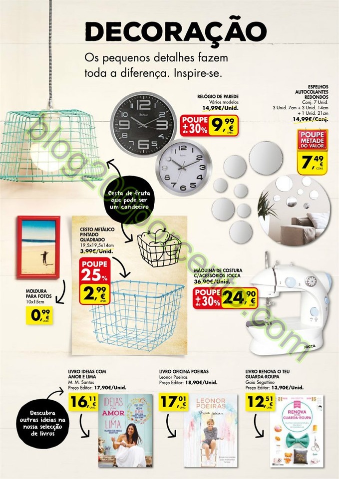 Novo Folheto PINGO DOCE Renovar e Reciclar de 25 f