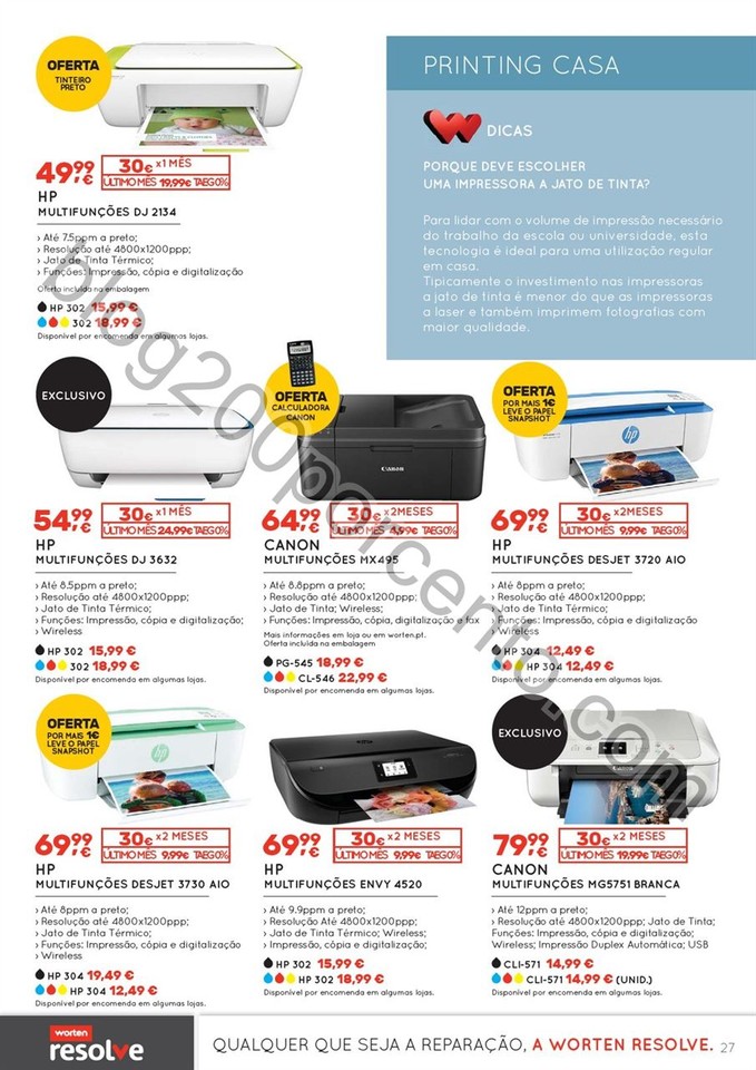 Novo Folheto WORTEN Tecnologia promoções de 6 a 