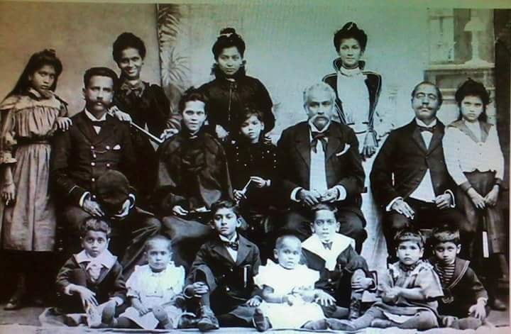 A Família Quadros, 1904. A Família Quadros, 1904.